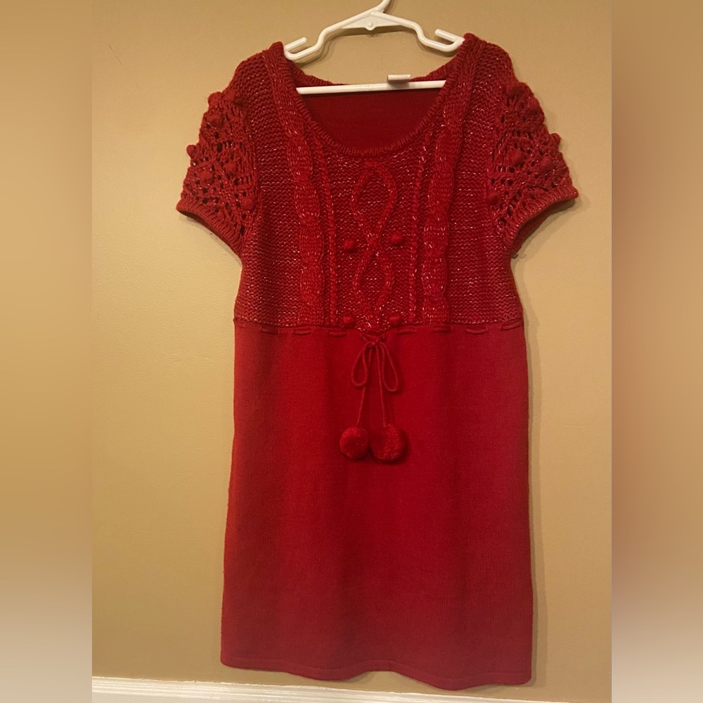 Gymboree knit sweater dress Girls large